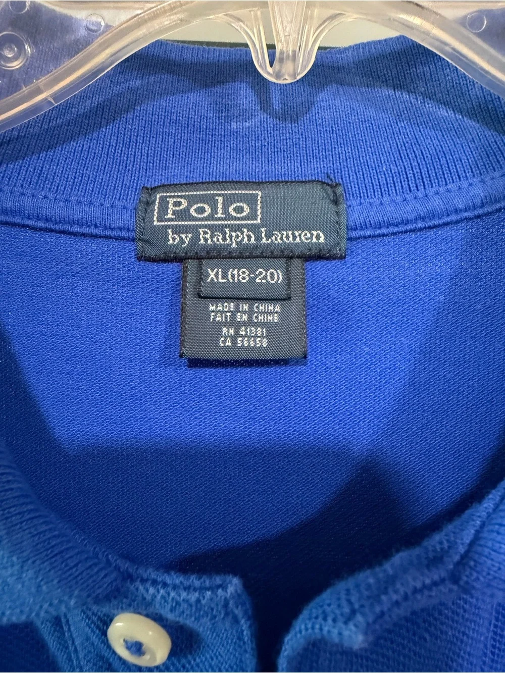 Ralph Lauren Boys Royal Blue Polo with Lime Green Pony